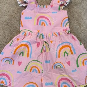 Eleanor Rose Pink Rainbow One Piece